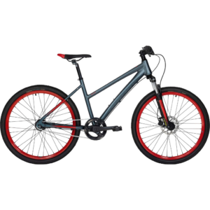 Nishiki Reno Da 17in 7g Nexus fod mat lys petroleum / rød