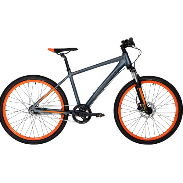 Nishiki Reno Hr 19in 7g Nexus fod mat grå / orange